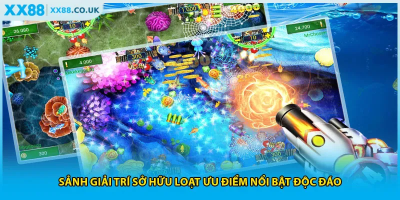 Sảnh giải trí sở hữu loạt ưu điểm nổi bật độc đáo